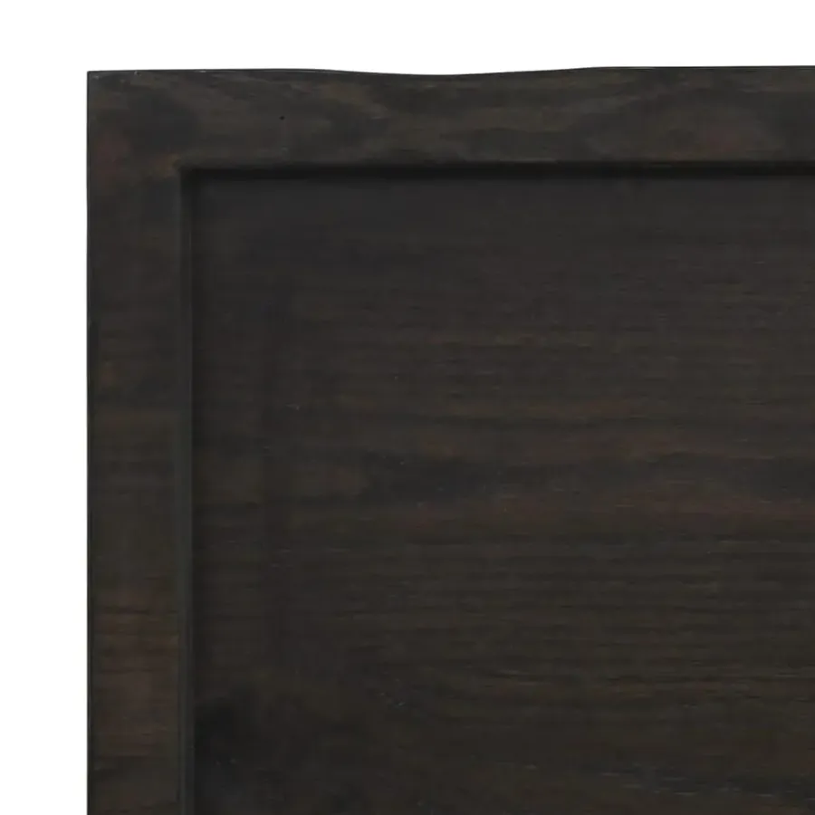 Tafelbladen-vidaXL - Tafelblad - Bruin - Eikenhout - 80 x 50 x 4 cm