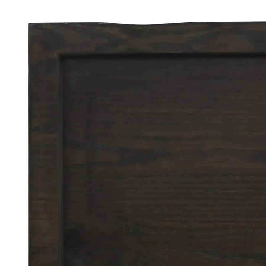 vidaXL - Tafelblad - Bruin - Eikenhout - 100 x 50 x 4 cm