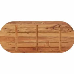 Tafelbladen-vidaXL - Tafelblad - Bruin - Acaciahout - 140 x 60 cm - 1 pcs