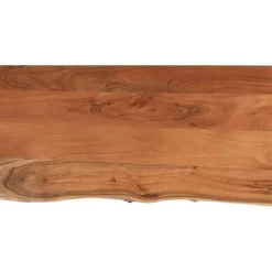 Tafelbladen-vidaXL - Tafelblad - Bruin - Hout - 80 x 40 x 3.8 cm