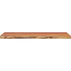 Tafelbladen-vidaXL - Tafelblad - Bruin - Hout - 80 x 40 x 3.8 cm