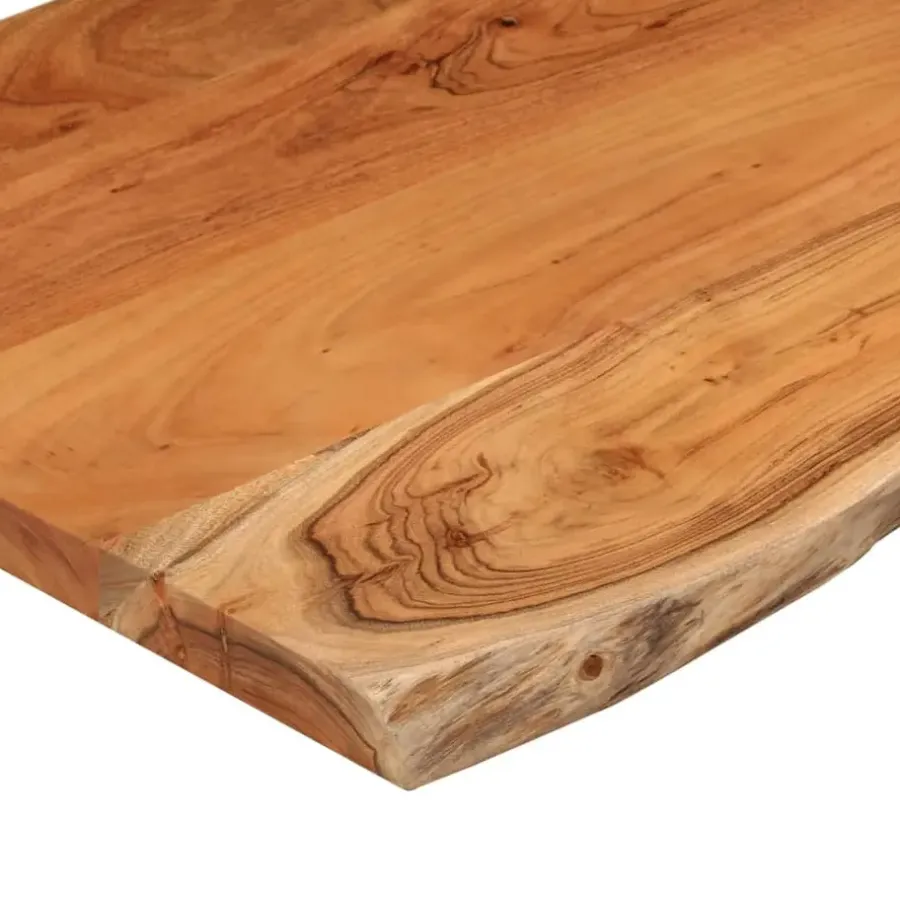 Tafelbladen-vidaXL - Tafelblad - Bruin - Hout - 80 x 40 x 3.8 cm