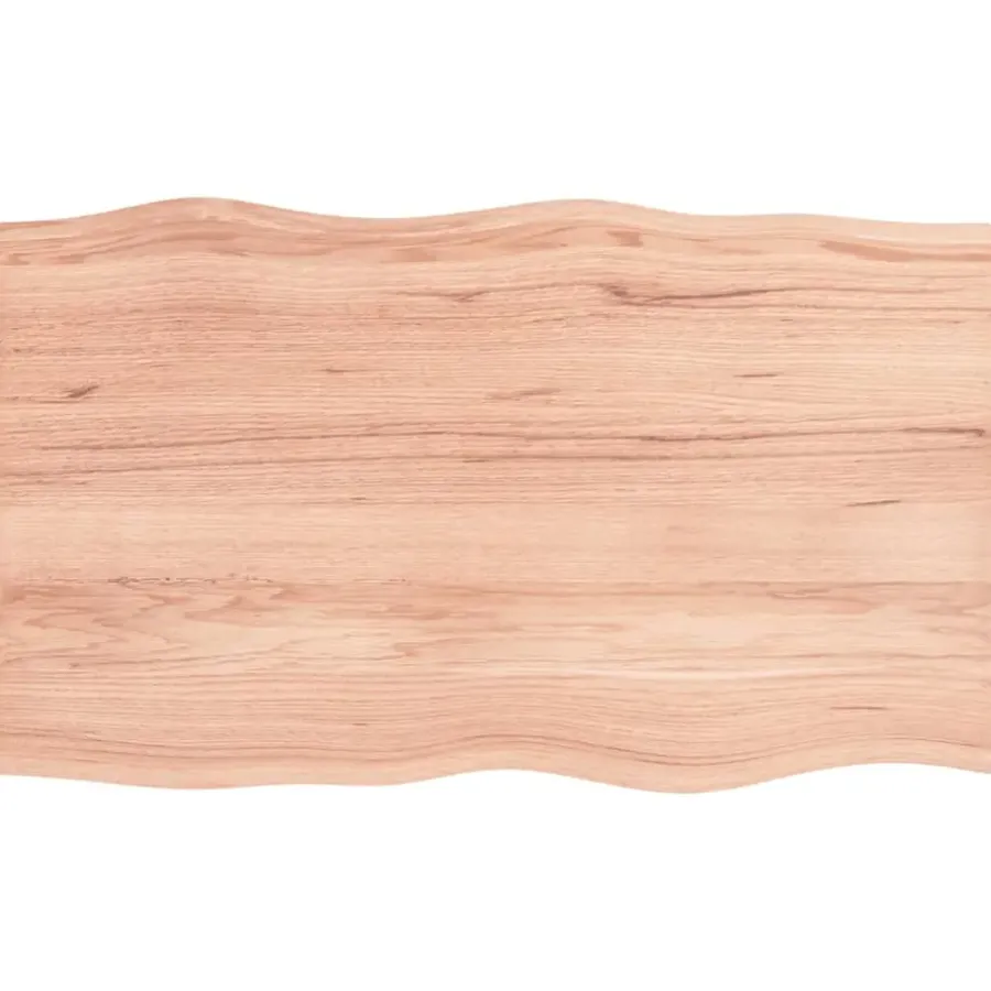 Tafelbladen-vidaXL - Tafelblad - Bruin - Eikenhout - 100 x 60 x 4 cm