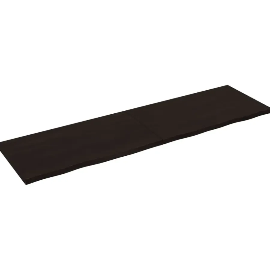 Tafelbladen-vidaXL - Tafelblad - Bruin - Hout - 220 x 60 x 4 cm