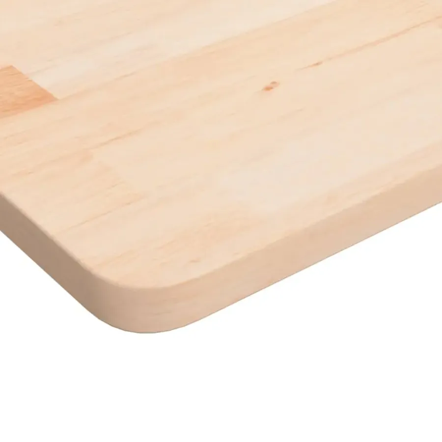 vidaXL - Tafelblad - Bruin - Eikenhout - 70 x 70 x 2.5 cm