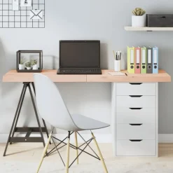 Tafelbladen-vidaXL - Tafelblad - Bruin - Hout - 140 x 60 x 6 cm