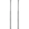 vidaXL - Tafelpoot - Zilver - IJzer - 2 stuks
