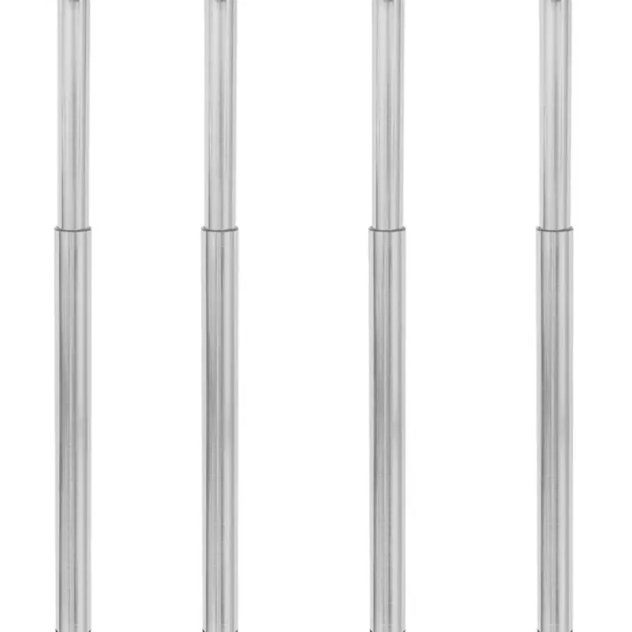 Tafelpoten-vidaXL - Tafelpoot - Zilver - IJzer
