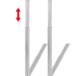 Tafelpoten-vidaXL - Tafelpoot - Zilver - IJzer