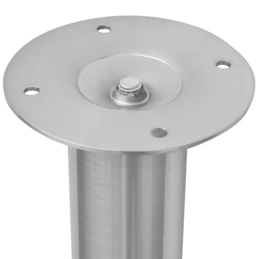 Tafelpoten-vidaXL - Tafelpoot - Zilver - IJzer