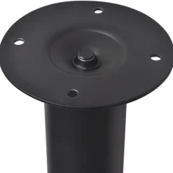 Tafelpoten-vidaXL - Tafelpoot - Zwart - IJzer - 2 stuks