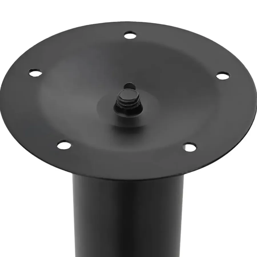 Tafelpoten-vidaXL - Tafelpoot - Zwart - IJzer - 2 stuks
