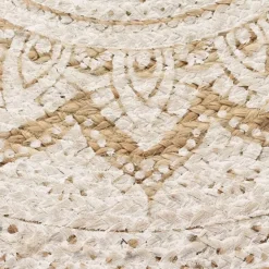 Jute Vloerkleden|Ronde Vloerkleden-vidaXL - Tapijt - Beige - Jute - 150 cm