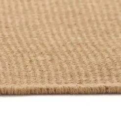 vidaXL - Tapijt - Beige - Jute - 120 x 180 cm