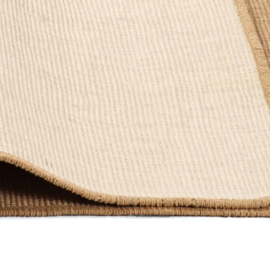 vidaXL - Tapijt - Beige - Jute - 120 x 180 cm