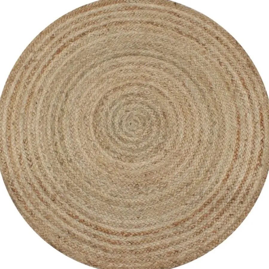Vloerkleden|Jute Vloerkleden-vidaXL - Tapijt - Beige - Jute - 120 cm