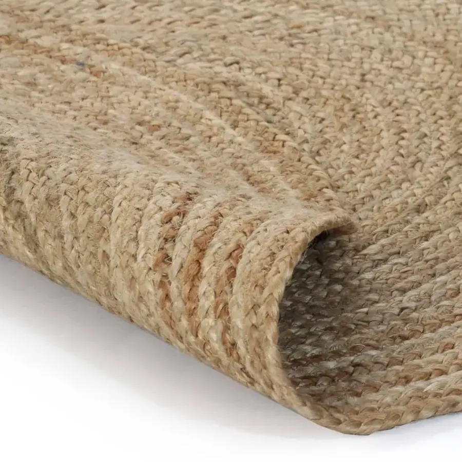 Vloerkleden|Jute Vloerkleden-vidaXL - Tapijt - Beige - Jute - 120 cm