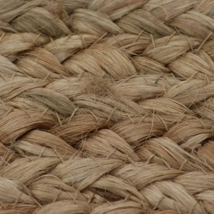Vloerkleden|Jute Vloerkleden-vidaXL - Tapijt - Beige - Jute - 120 cm