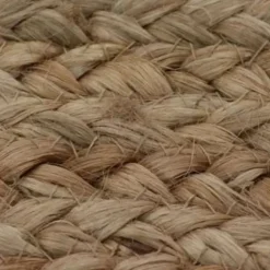Jute Vloerkleden|Ronde Vloerkleden-vidaXL - Tapijt - Beige - Jute - 90 cm