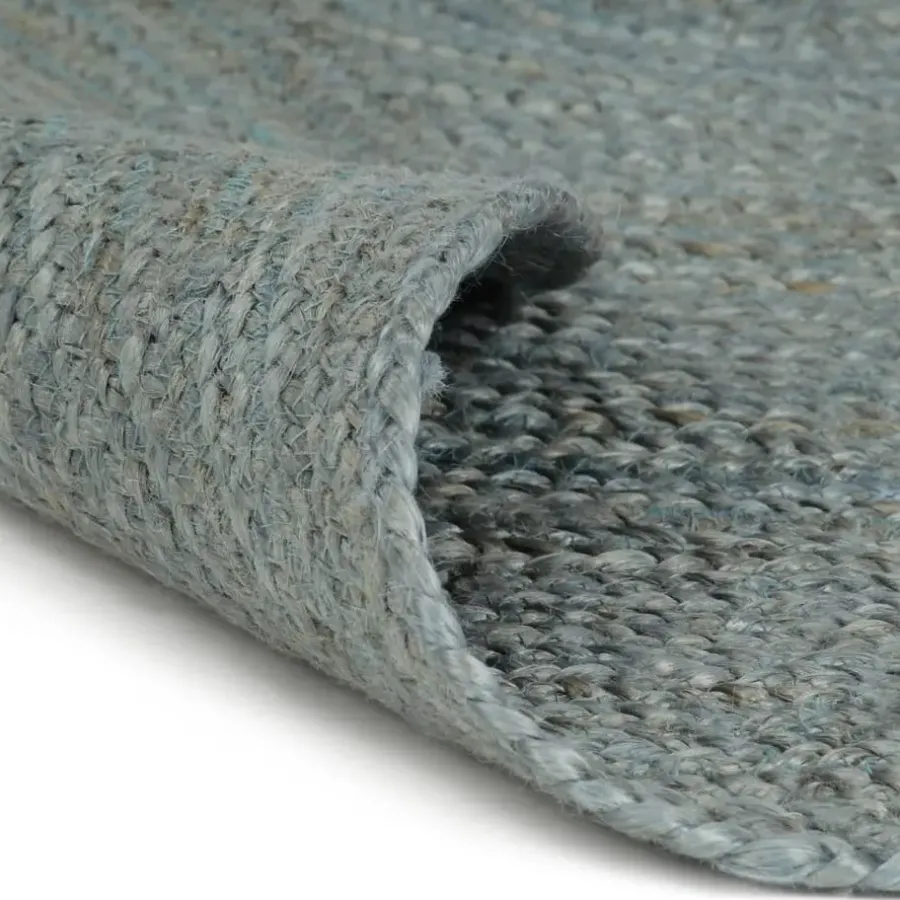Jute Vloerkleden-vidaXL - Tapijt - Groen - Jute