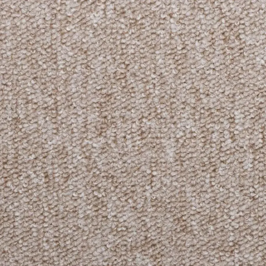 vidaXL - Tapijt Traptrede - Taupe - Polypropyleen