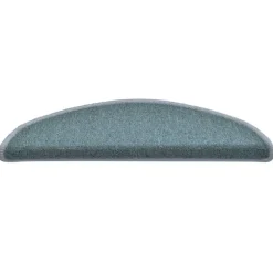 vidaXL - Tapijt Traptrede - Blauw - Polypropyleen