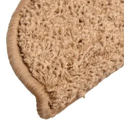 Trapmatten-vidaXL - Tapijt Traptrede - Beige - Polypropyleen