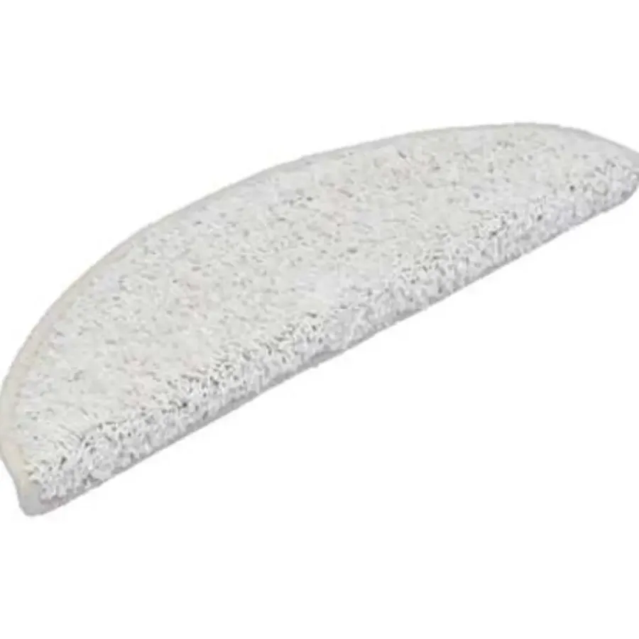 Trapmatten-vidaXL - Tapijt Traptrede - Wit - Polypropyleen