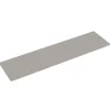 Tapijtlopers En Keukenlopers-vidaXL - Tapijtloper - Platina - Stof - 80 x 300 cm
