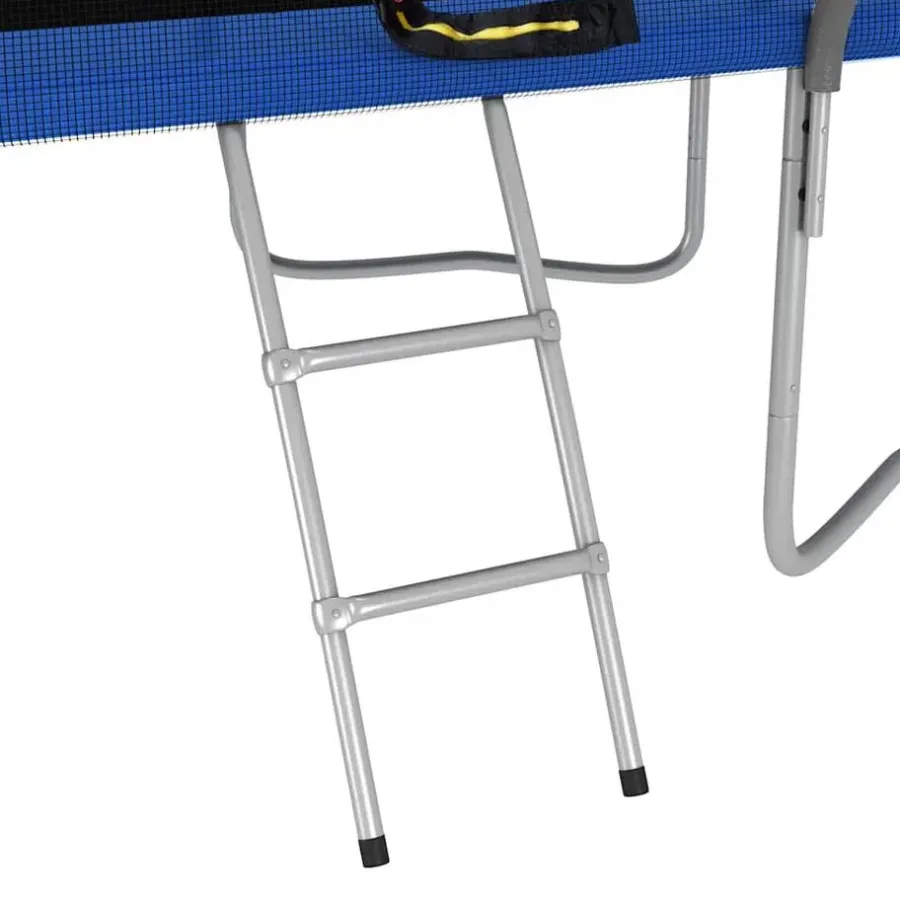 vidaXL - Trampolineset - Blauw - 274 x 183 x 76 cm