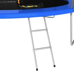 vidaXL - Trampolineset - Blauw - Ø 460 x 80 cm