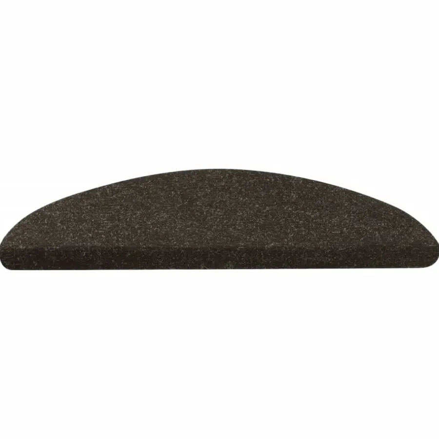 vidaXL - Trapmat - Antraciet - Stof - 56 x 17 x 3 cm - 10 stuks