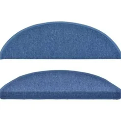 Trapmatten-vidaXL - Trapmat - Blauw - Polypropyleen