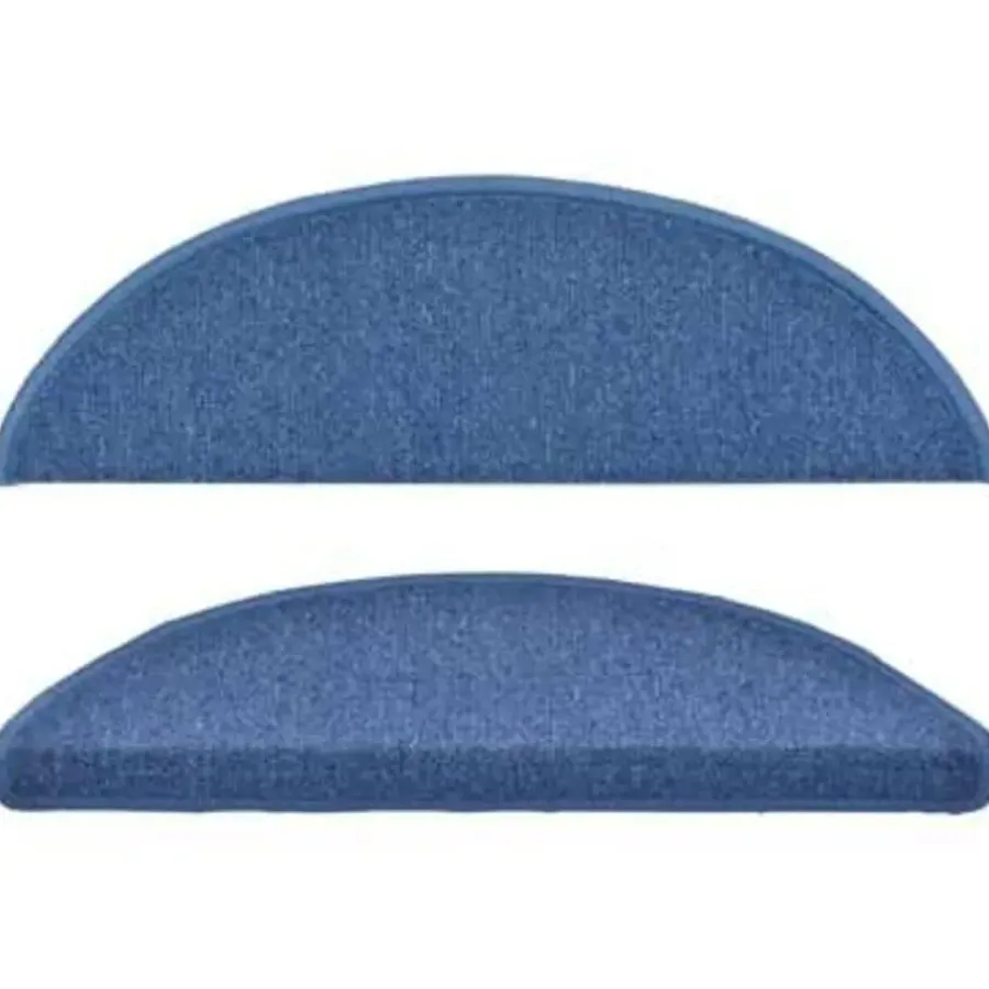 Trapmatten-vidaXL - Trapmat - Blauw - Polypropyleen
