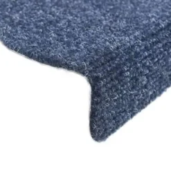 Trapmatten-vidaXL - Trapmat - Blauw - Polypropyleen - 65 x 21 x 4 cm - 15 stuks