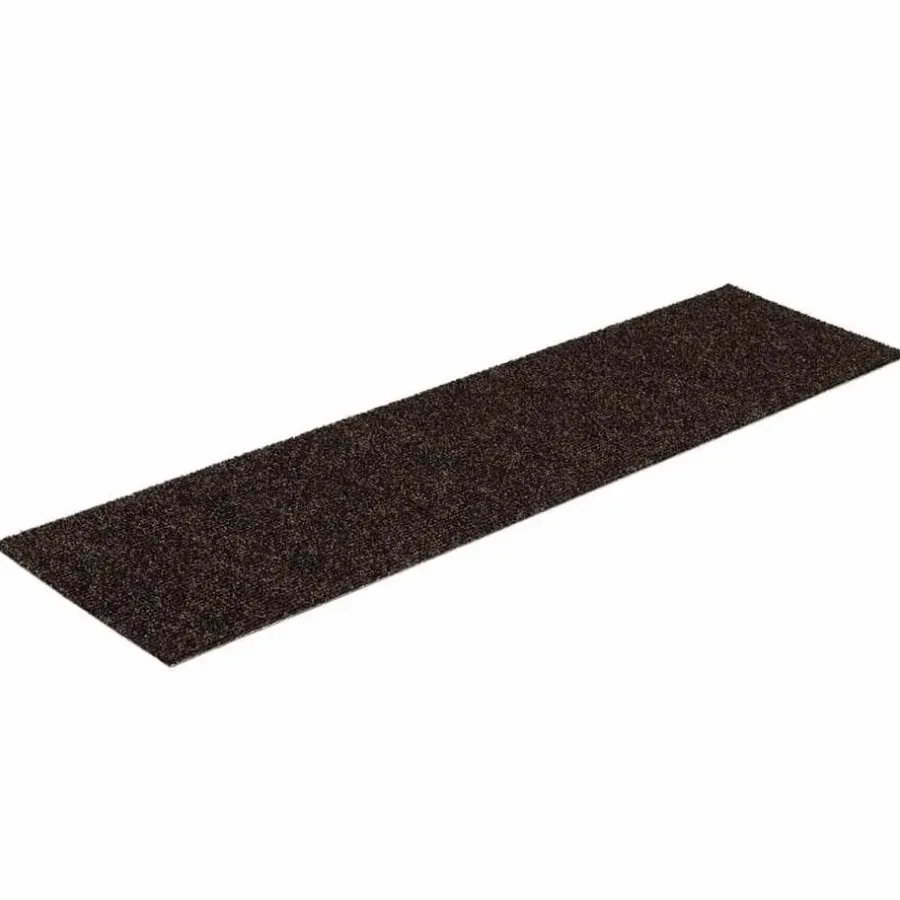 Trapmatten-vidaXL - Trapmat - Bruin - Polypropyleen - 76 x 20 cm - 15 stuks