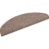 Trapmatten-vidaXL - Trapmat - Bruin - Polypropyleen - 65 x 21 x 4 cm - 10 stuks