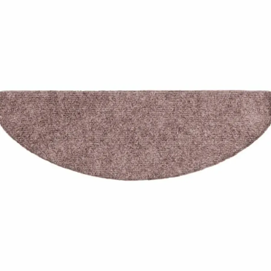 Trapmatten-vidaXL - Trapmat - Bruin - Polypropyleen - 65 x 21 x 4 cm - 10 stuks