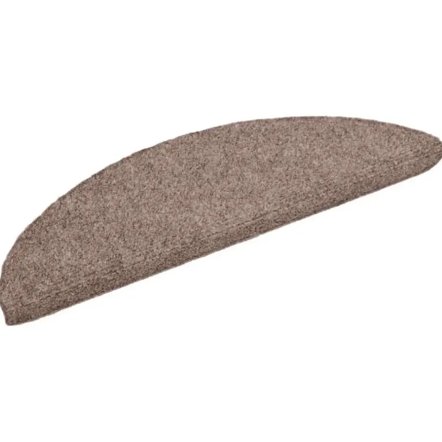 Trapmatten-vidaXL - Trapmat - Bruin - Polypropyleen - 56 x 17 x 3 cm - 10 stuks