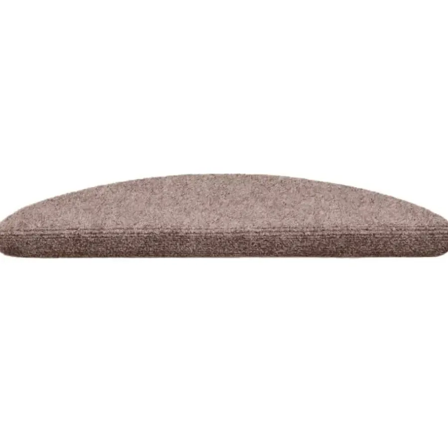 Trapmatten-vidaXL - Trapmat - Bruin - Polypropyleen - 56 x 17 x 3 cm - 10 stuks