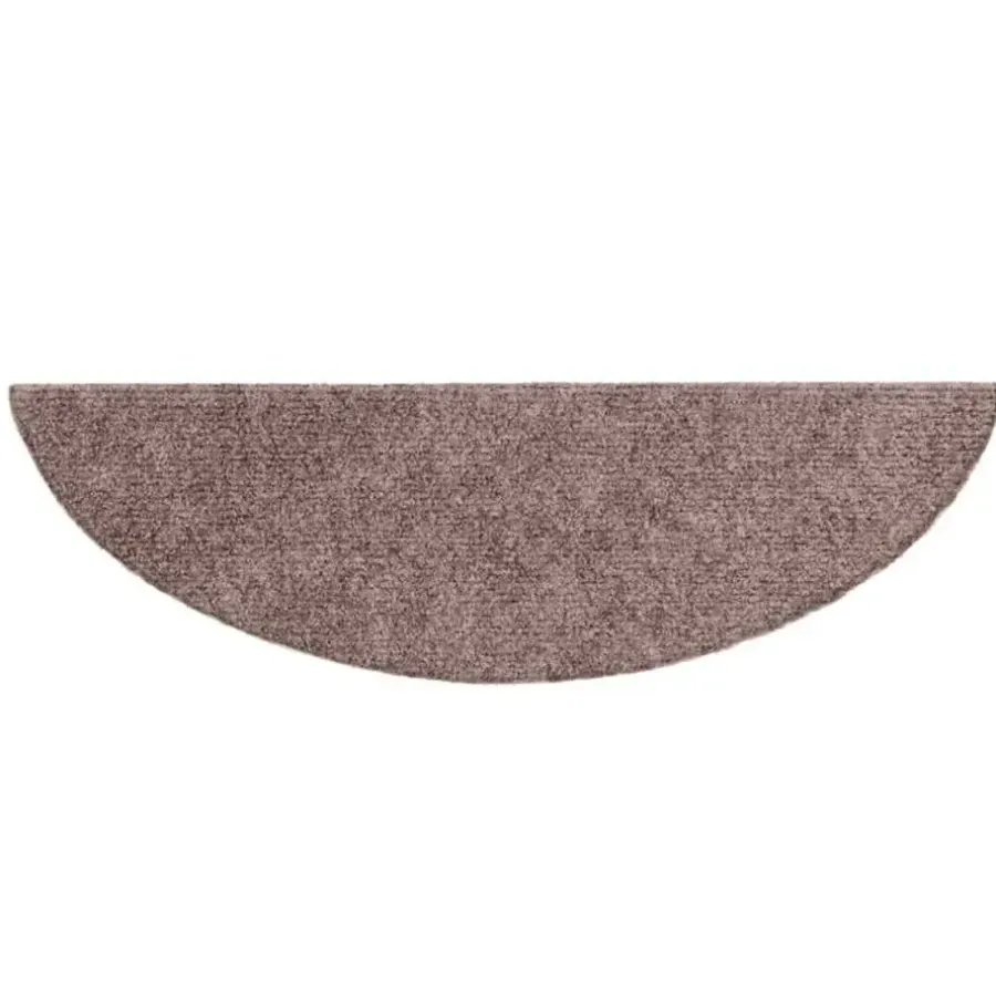 Trapmatten-vidaXL - Trapmat - Bruin - Polypropyleen - 56 x 17 x 3 cm - 10 stuks