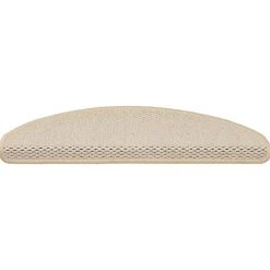 Trapmatten-vidaXL - Trapmat - Crème - Stof - 65 x 21 x 4 cm - 15 stuks