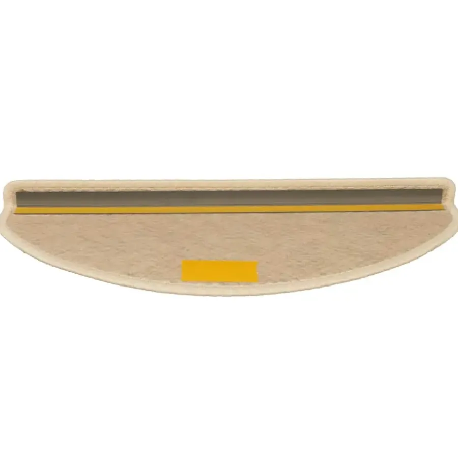 Trapmatten-vidaXL - Trapmat - Crème - Stof - 65 x 21 x 4 cm - 15 stuks