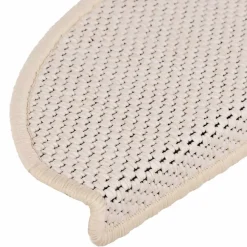 Trapmatten-vidaXL - Trapmat - Crème - Stof - 65 x 21 x 4 cm - 15 stuks