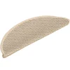 Trapmatten-vidaXL - Trapmat - Crème - Stof - 56 x 17 x 3 cm - 15 stuks