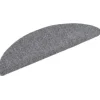 vidaXL - Trapmat - Grijs - Polypropyleen - 56 x 17 x 3 cm - 15 stuks