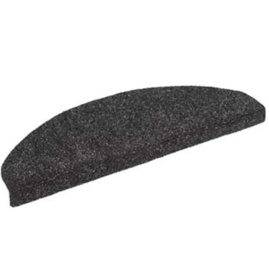 Trapmatten-vidaXL - Trapmat - Grijs - Polypropyleen - 65 x 21 x 4 cm - 15 stuks