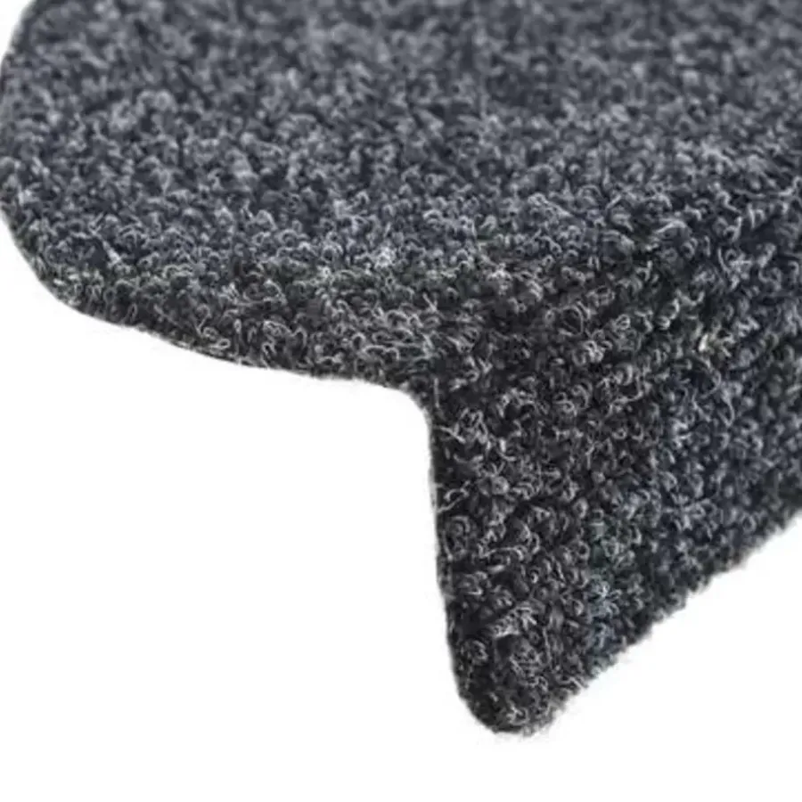 Trapmatten-vidaXL - Trapmat - Grijs - Polypropyleen - 65 x 21 x 4 cm - 15 stuks