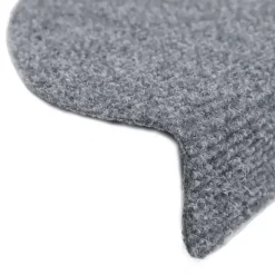Trapmatten-vidaXL - Trapmat - Grijs - Polypropyleen - 56 x 17 x 3 cm - 10 stuks