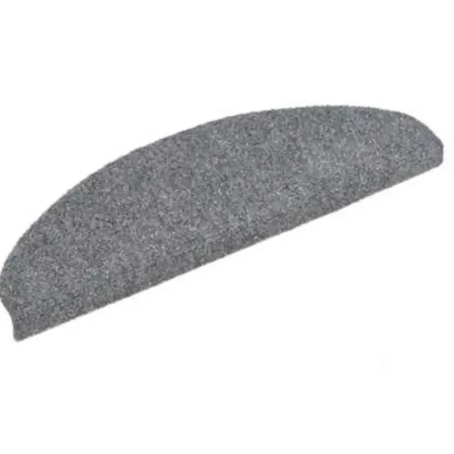 Trapmatten-vidaXL - Trapmat - Grijs - Polypropyleen - 65 x 21 x 4 cm - 15 stuks